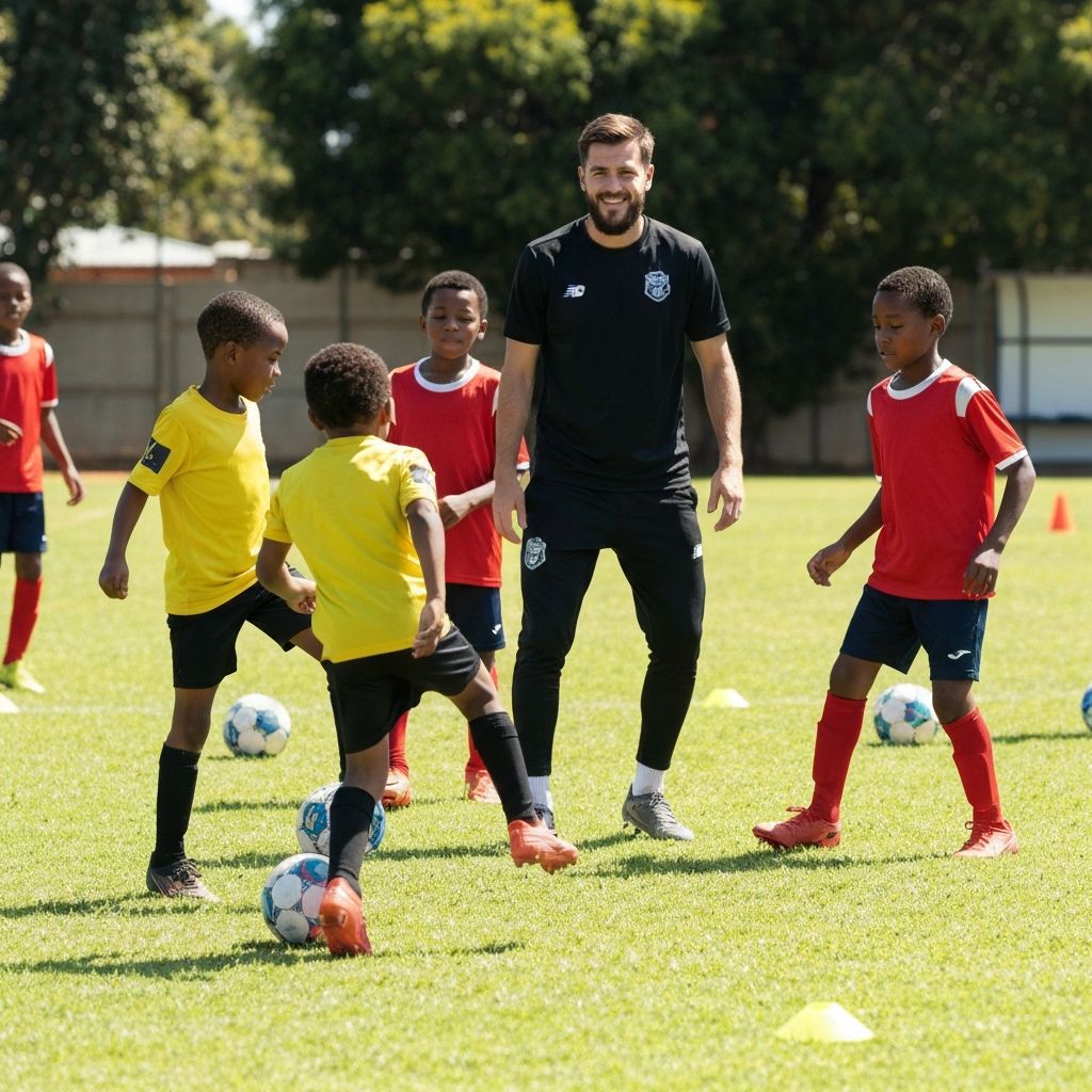 Soccer Training Session